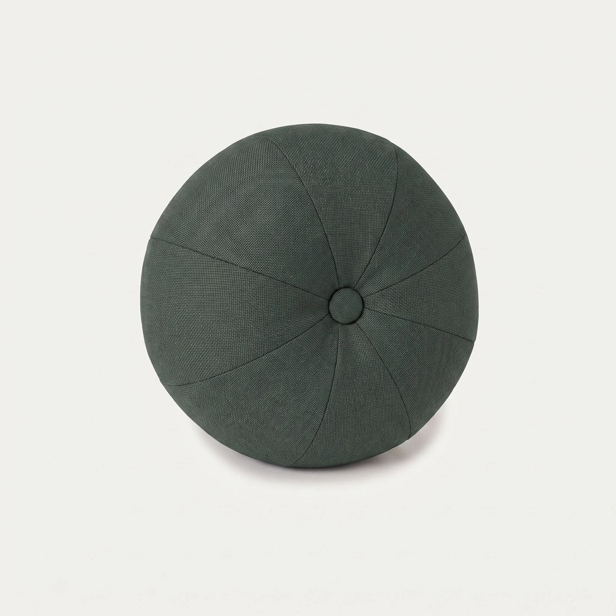 Dekokissen Ball mit Knopf