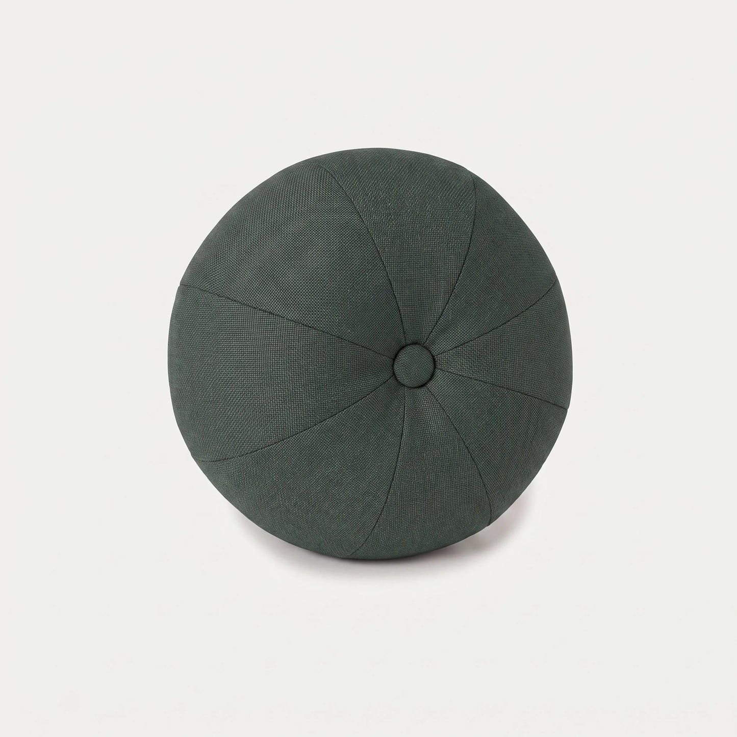 Dekokissen Ball mit Knopf