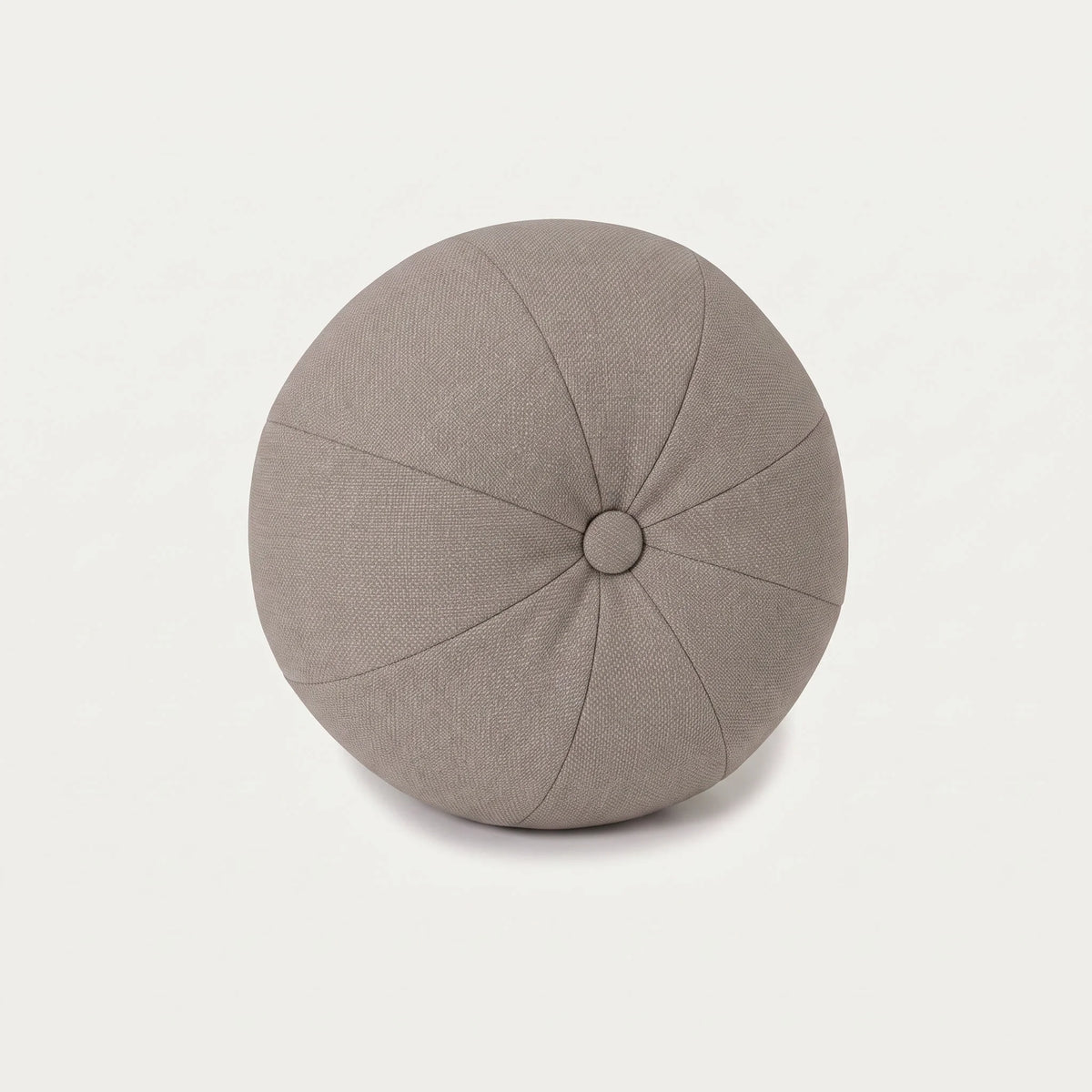 Dekokissen Ball mit Knopf