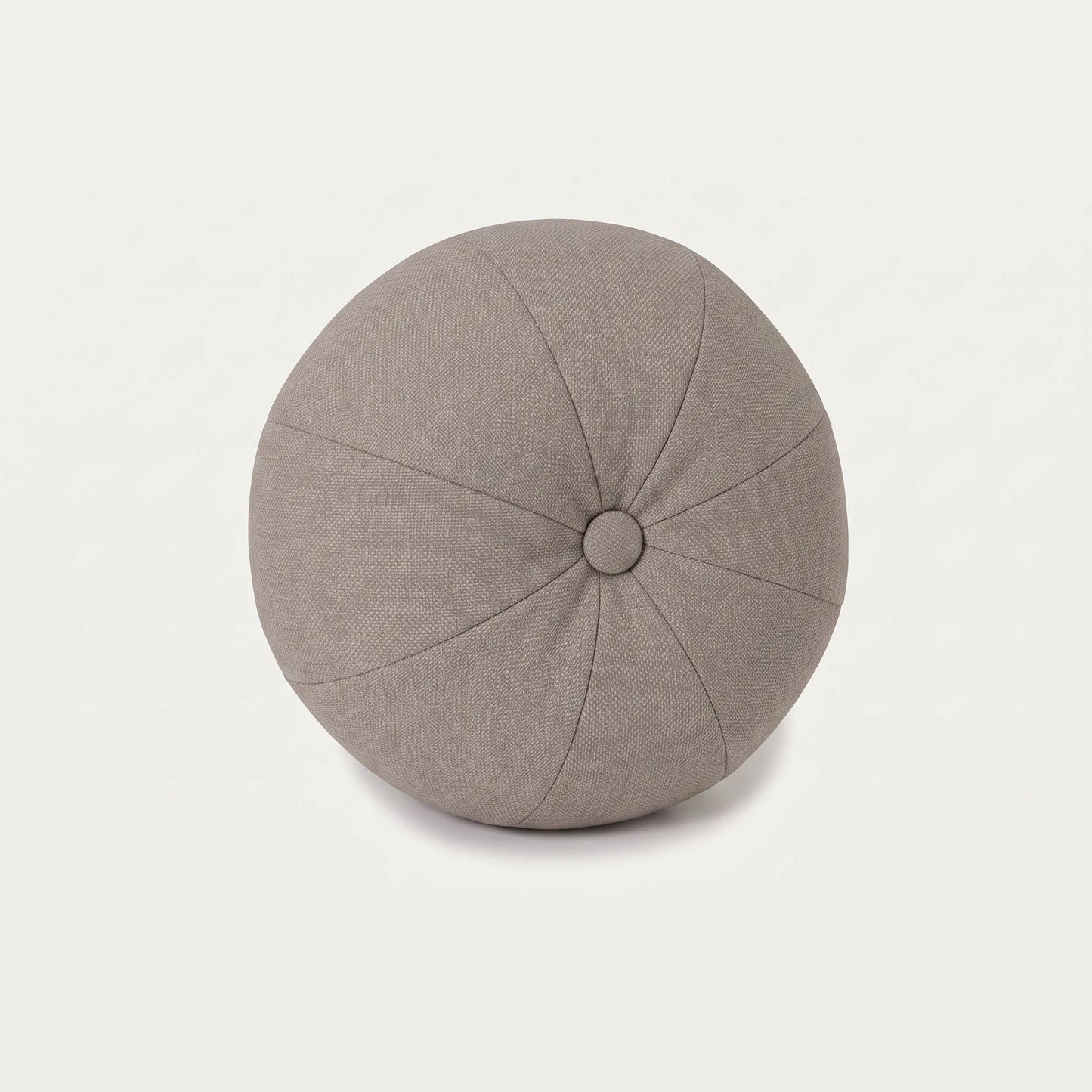 Dekokissen Ball mit Knopf