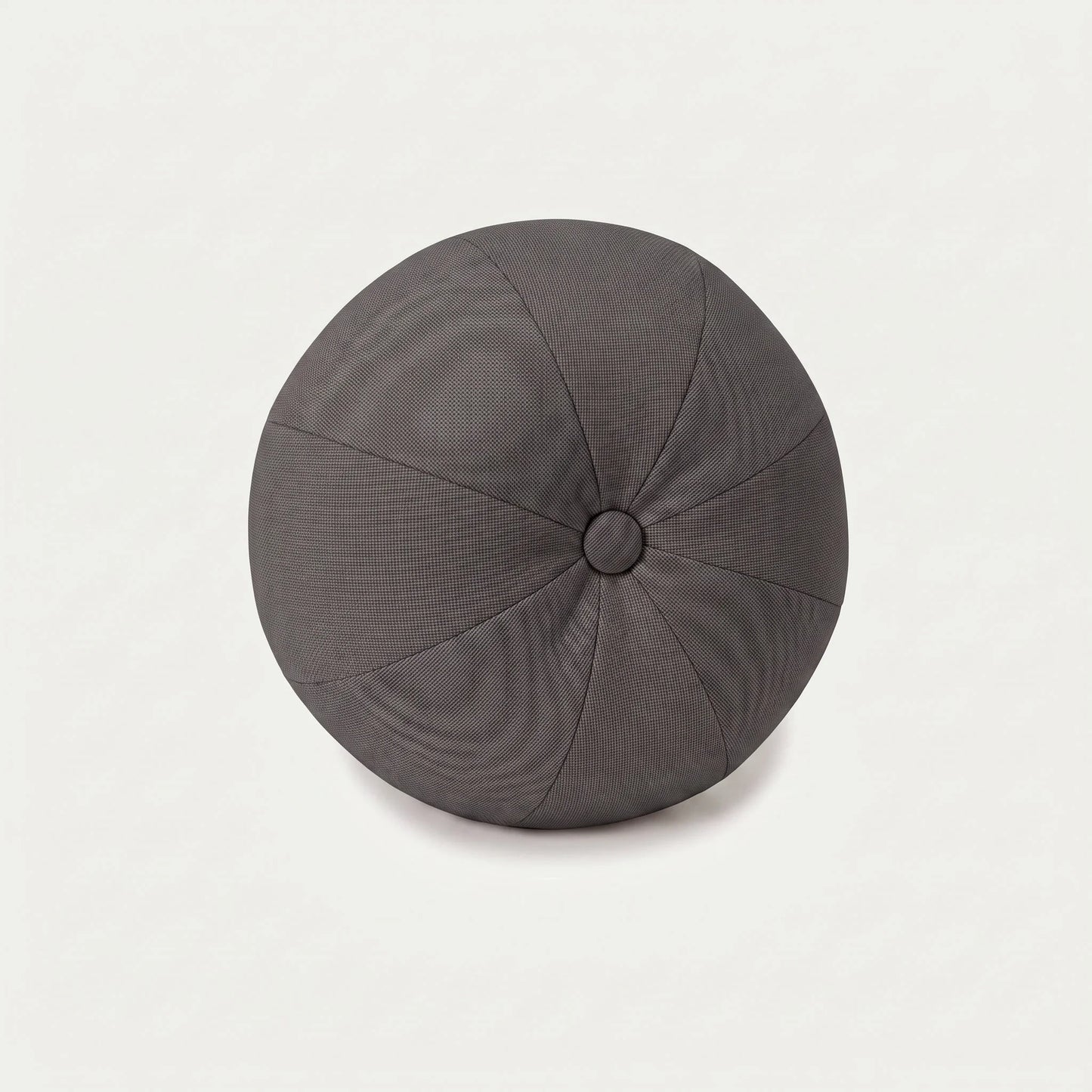 Dekokissen Ball mit Knopf