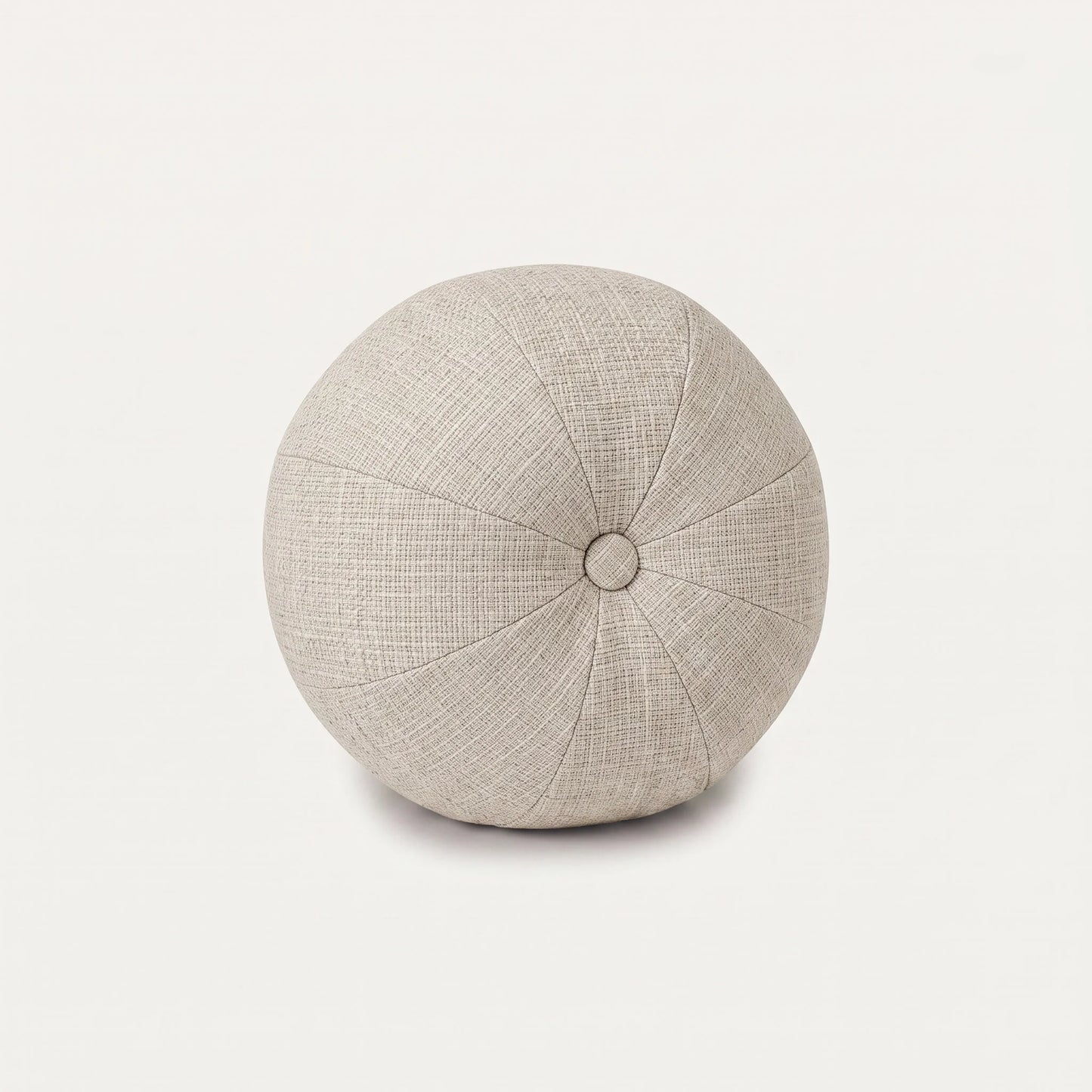 Dekokissen Ball mit Knopf