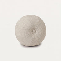 Dekokissen Ball mit Knopf