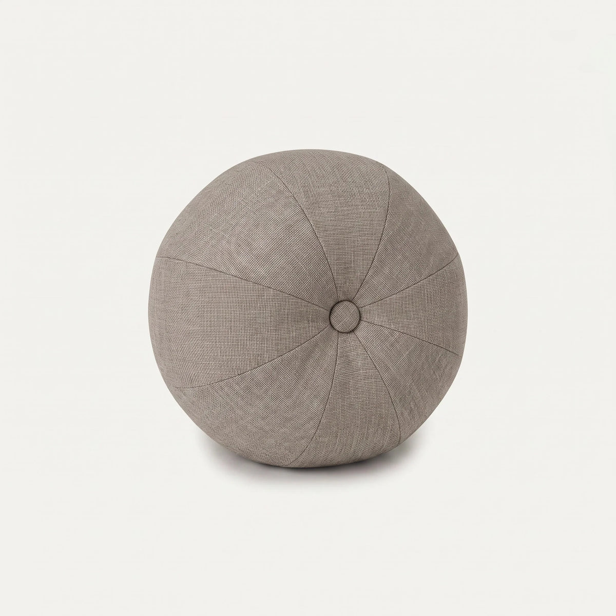 Dekokissen Ball mit Knopf