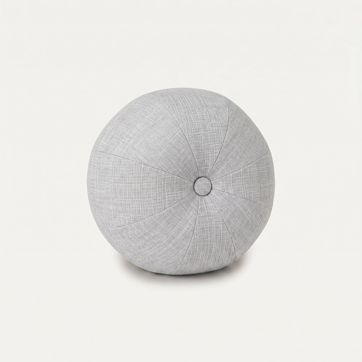 Dekokissen Ball mit Knopf