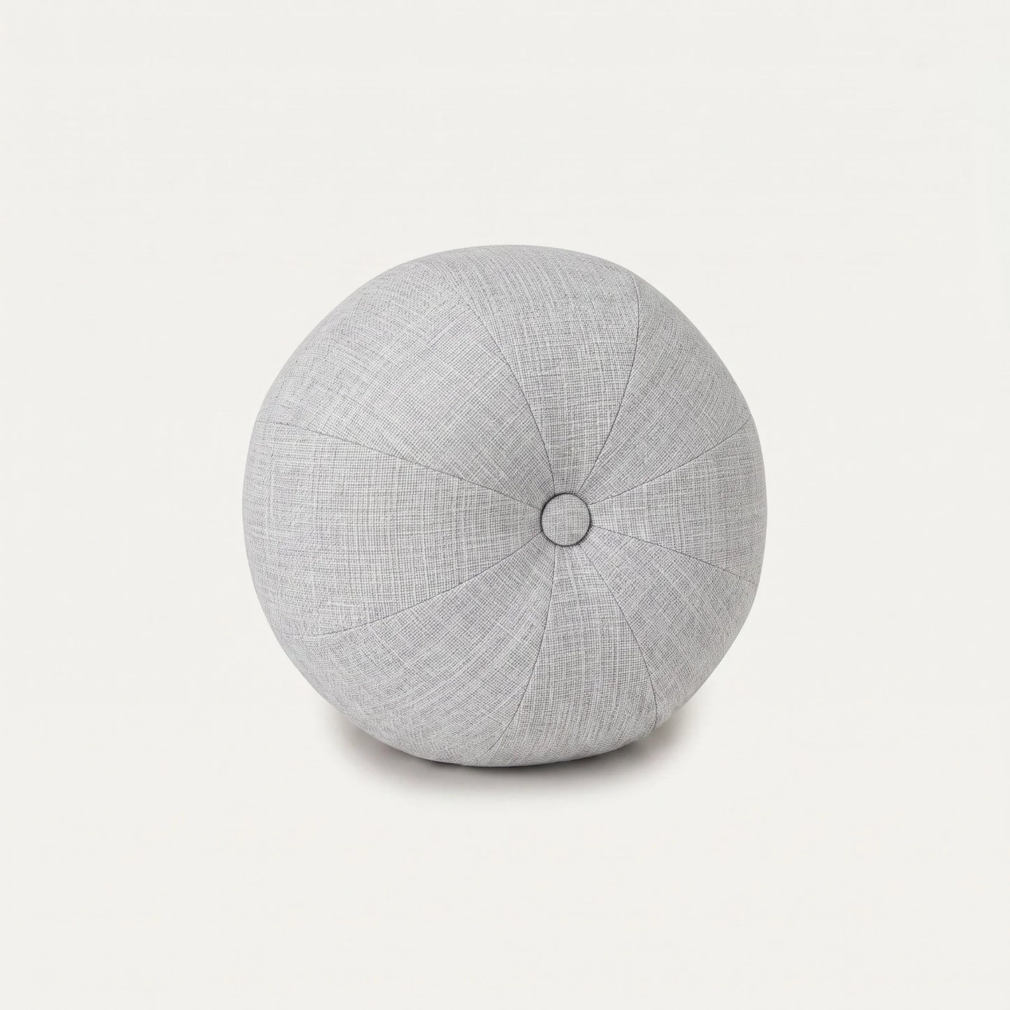 Dekokissen Ball mit Knopf