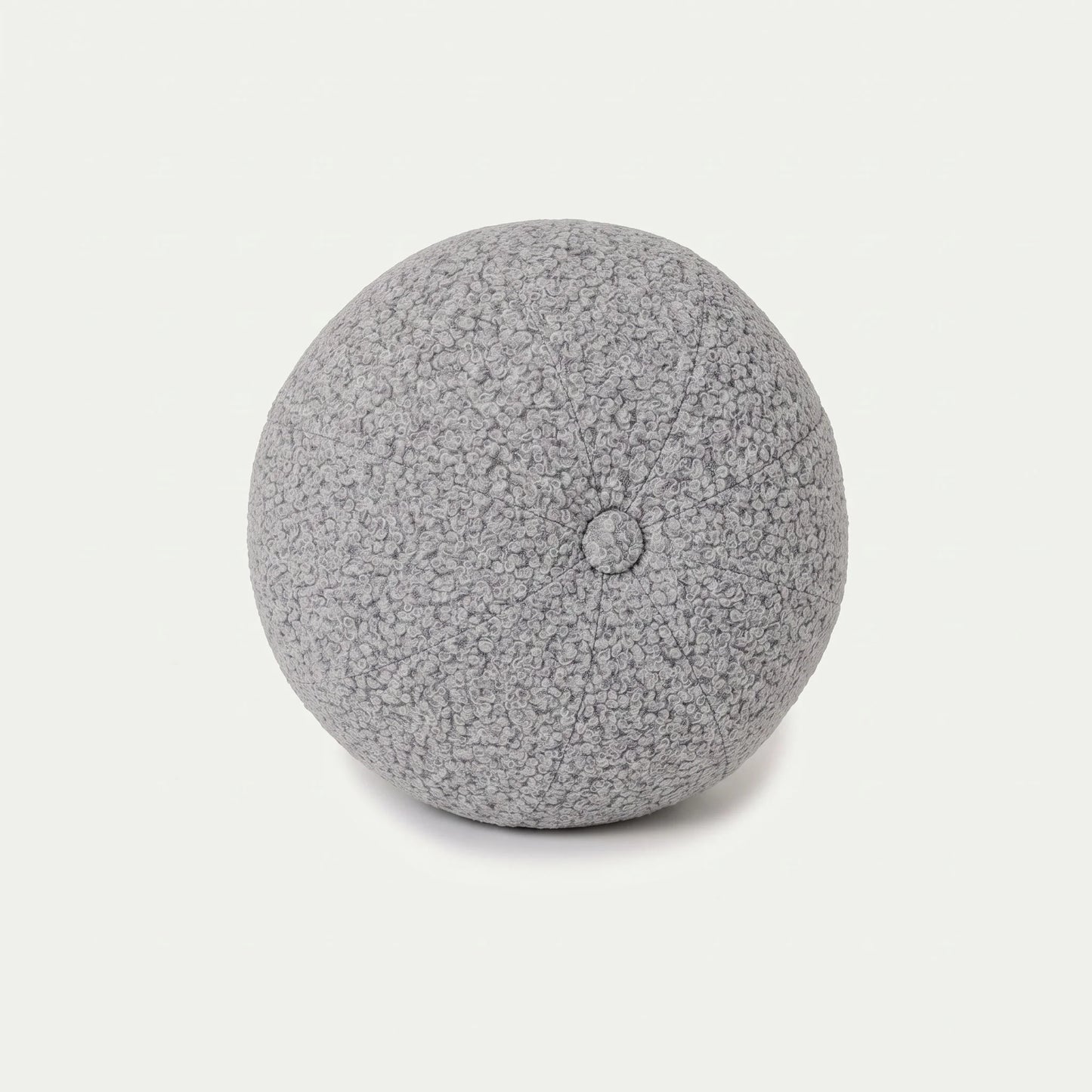 Dekokissen Ball mit Knopf
