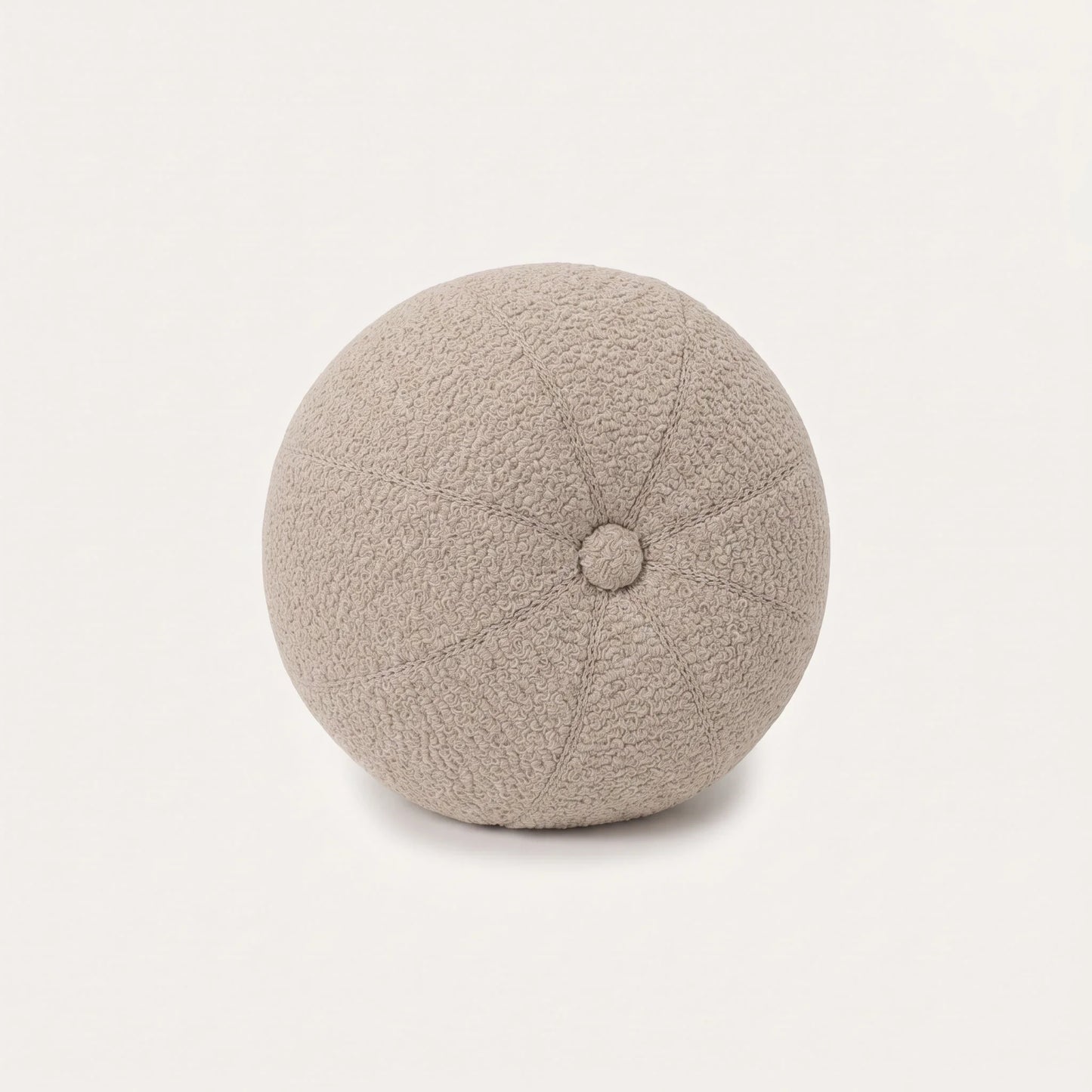 Dekokissen Ball mit Knopf