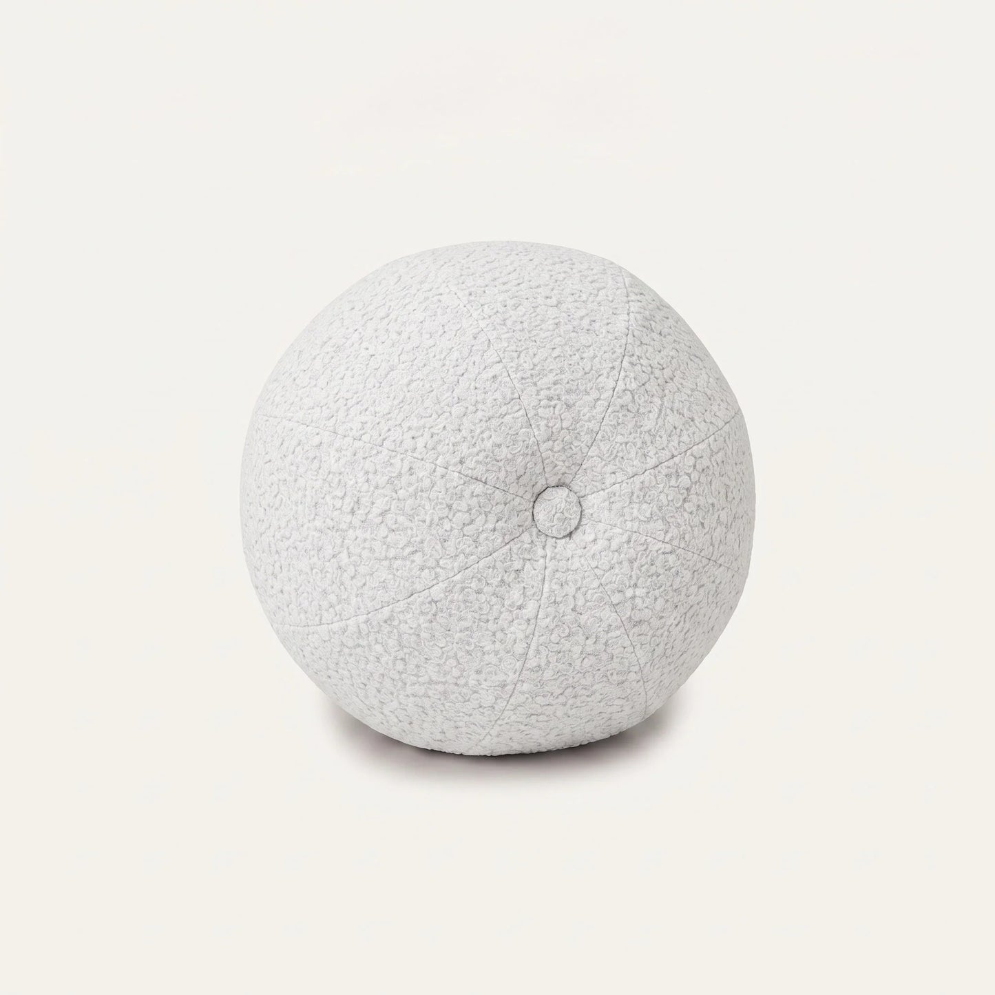Dekokissen Ball mit Knopf