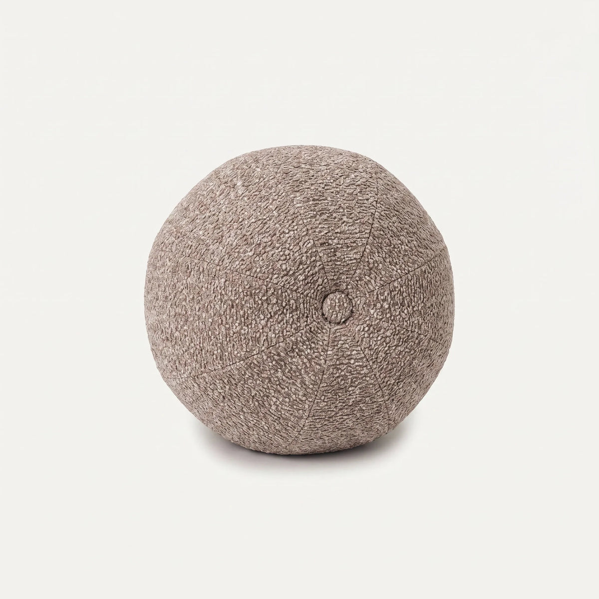 Dekokissen Ball mit Knopf