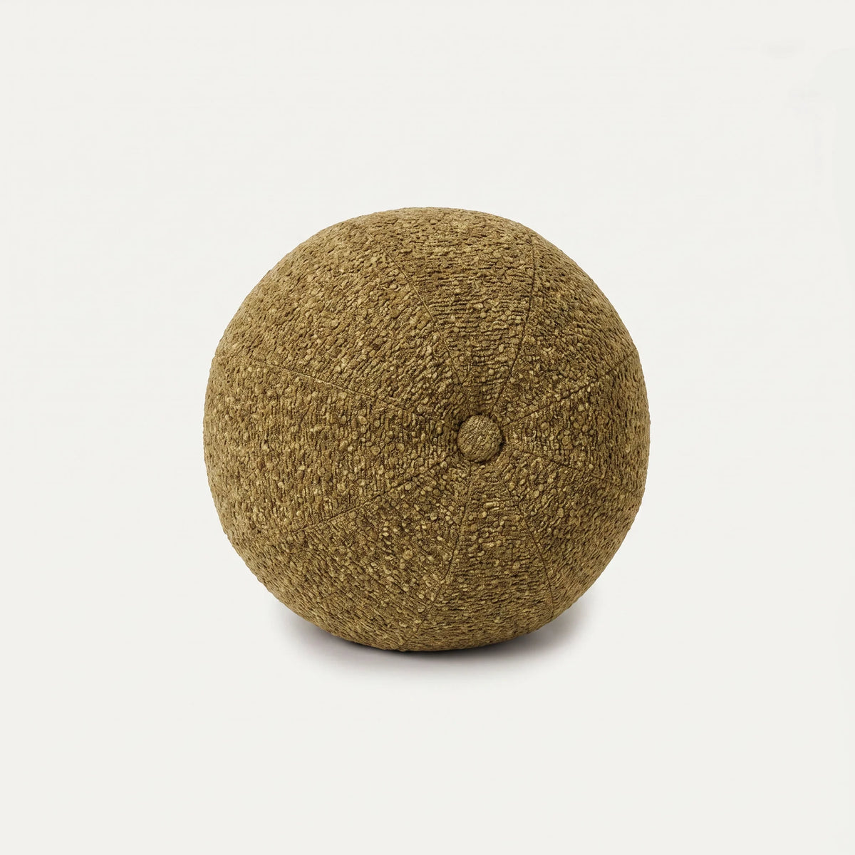 Dekokissen Ball mit Knopf