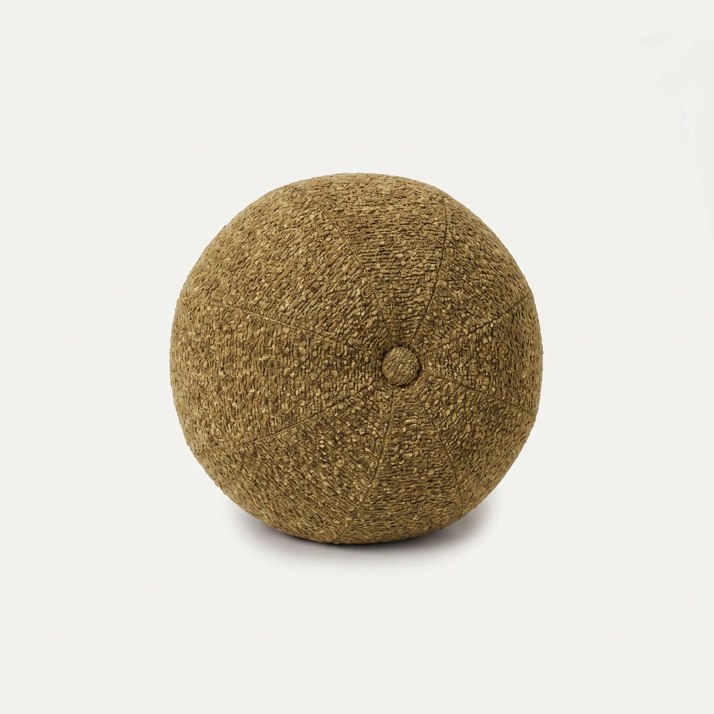 Dekokissen Ball mit Knopf