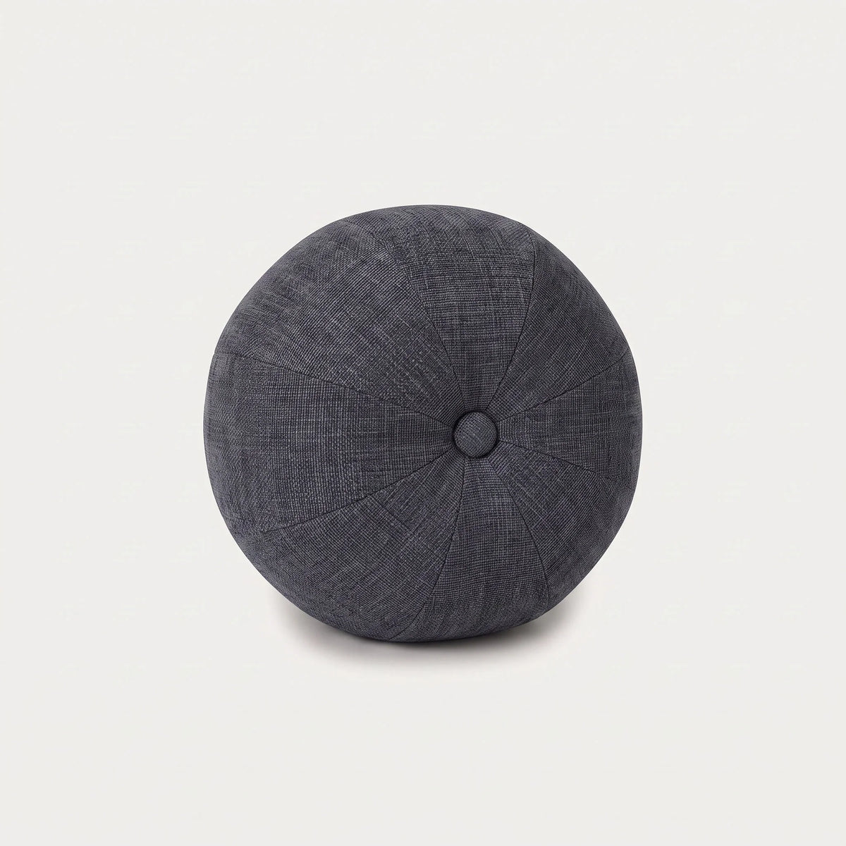 Dekokissen Ball mit Knopf
