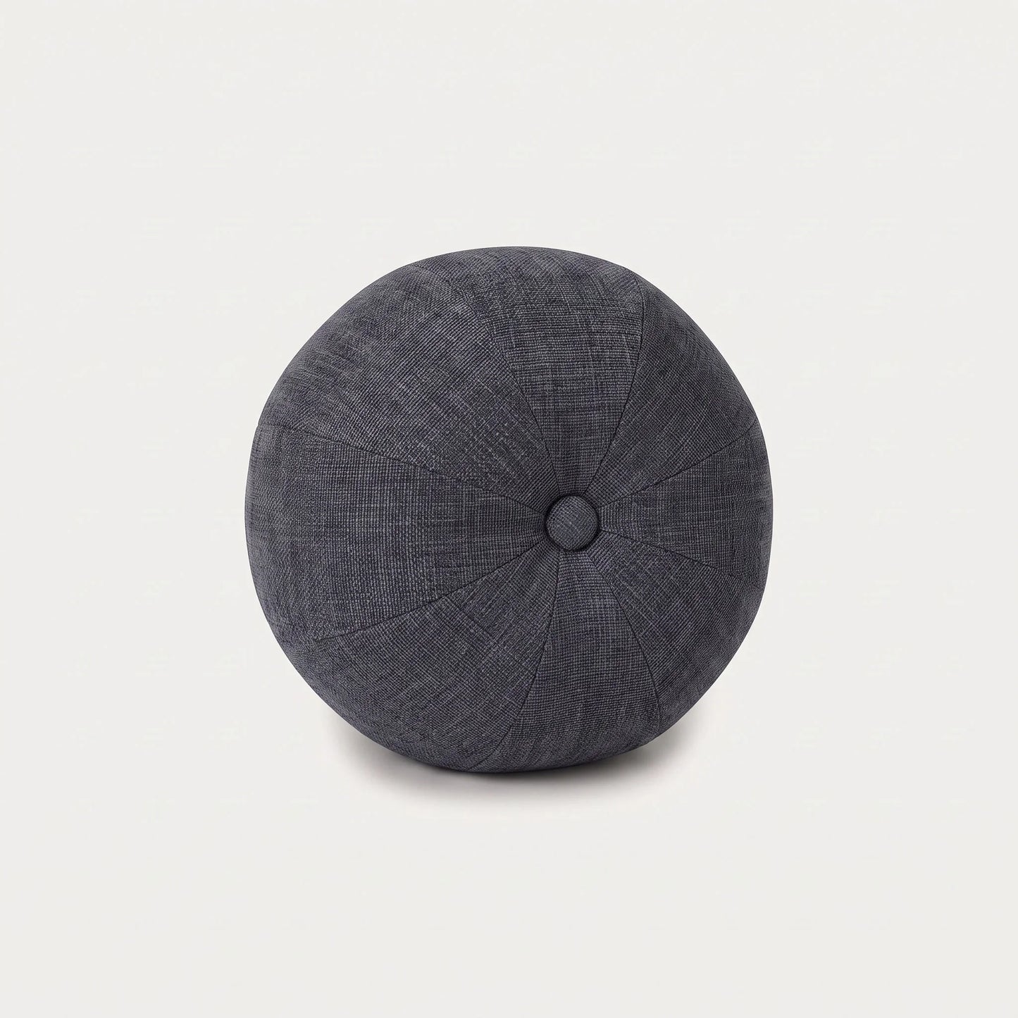 Dekokissen Ball mit Knopf