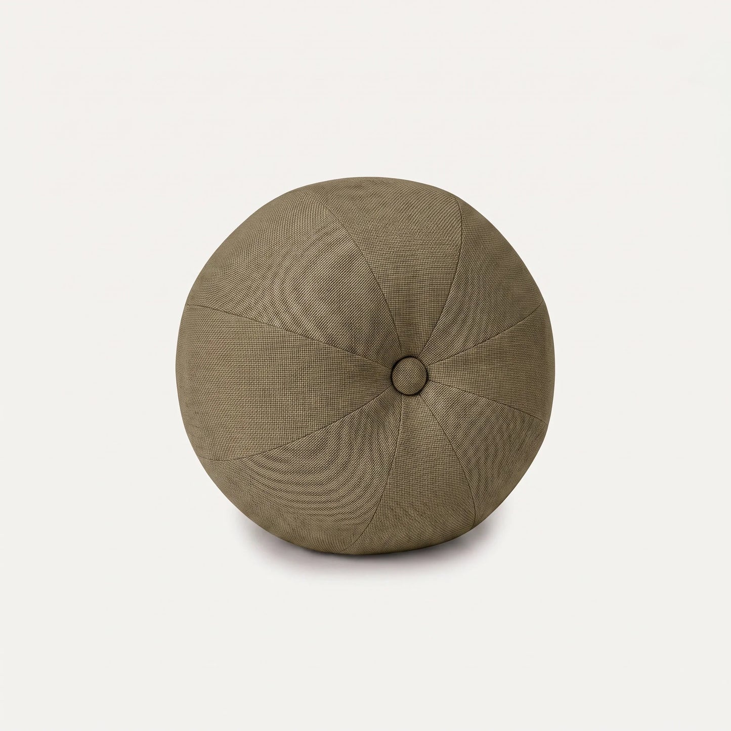 Dekokissen Ball mit Knopf