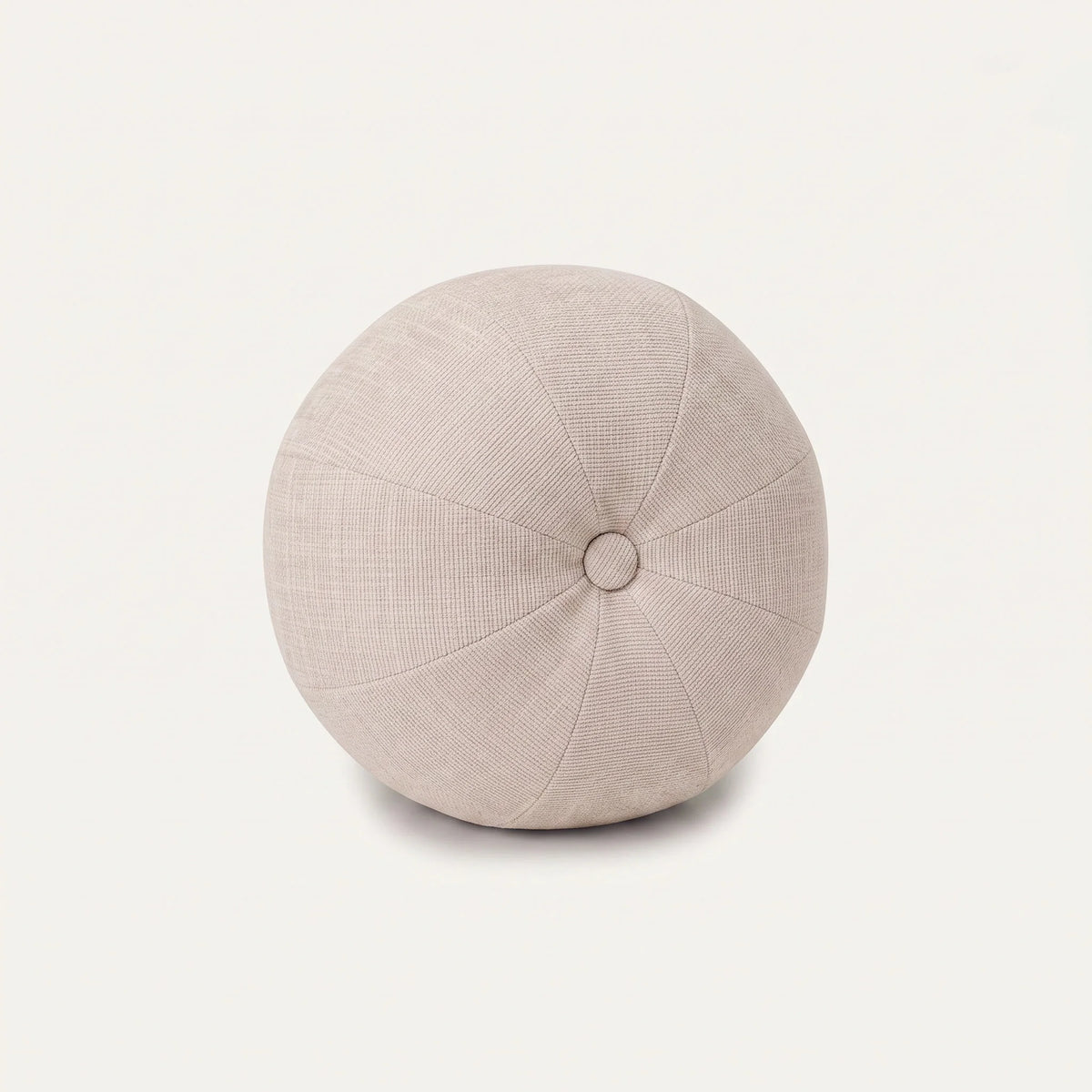 Dekokissen Ball mit Knopf