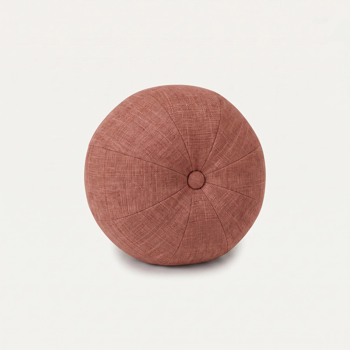 Dekokissen Ball mit Knopf