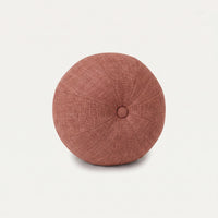 Dekokissen Ball mit Knopf