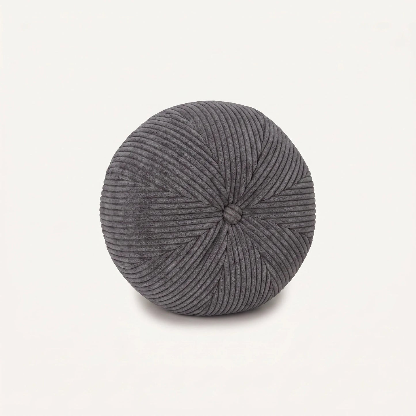 Dekokissen Ball mit Knopf