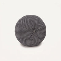 Dekokissen Ball mit Knopf