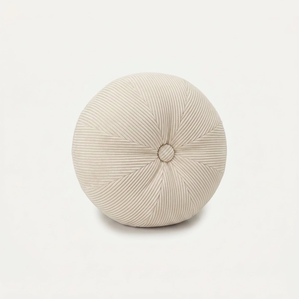 Dekokissen Ball mit Knopf