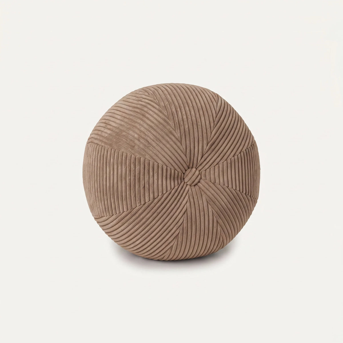 Dekokissen Ball mit Knopf