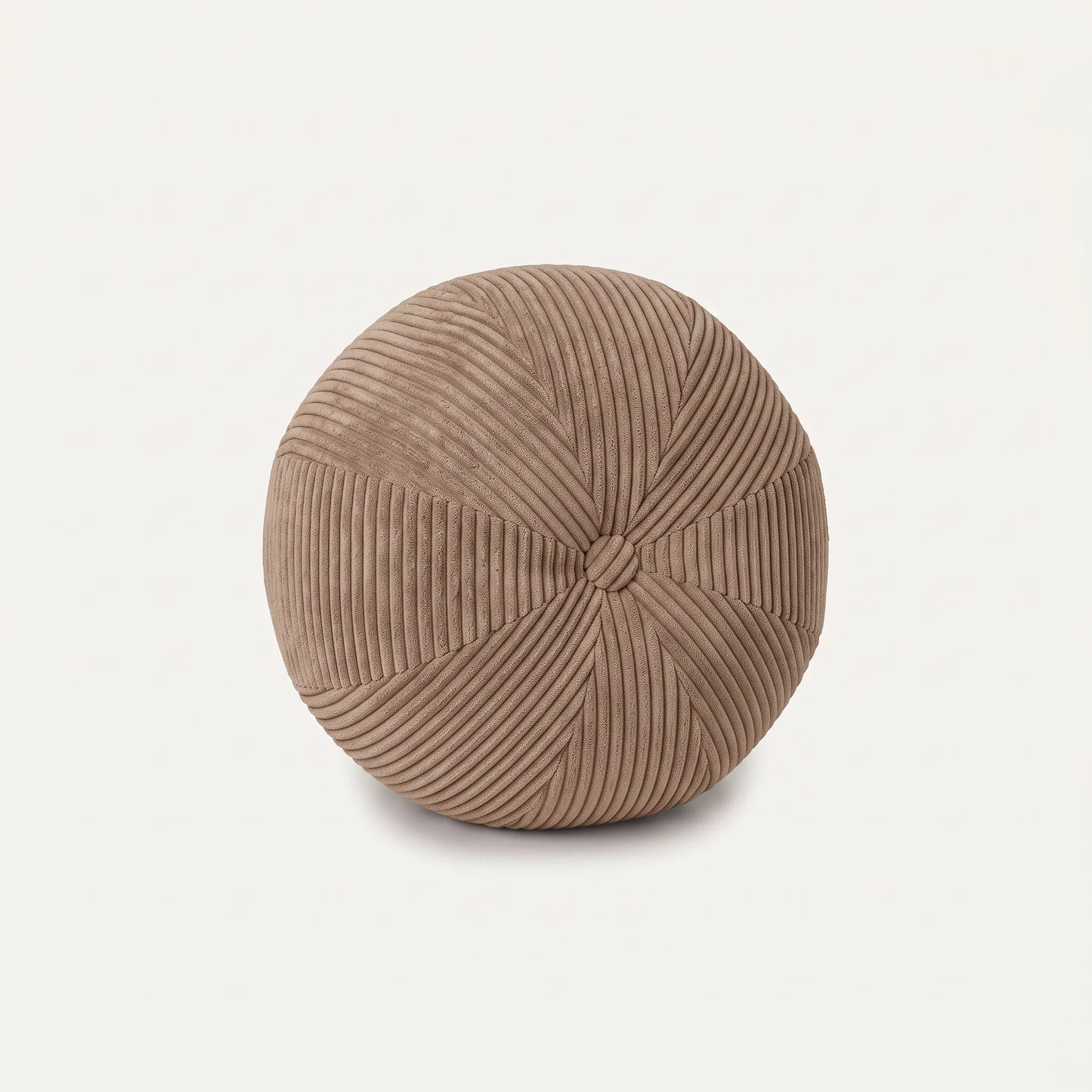 Dekokissen Ball mit Knopf