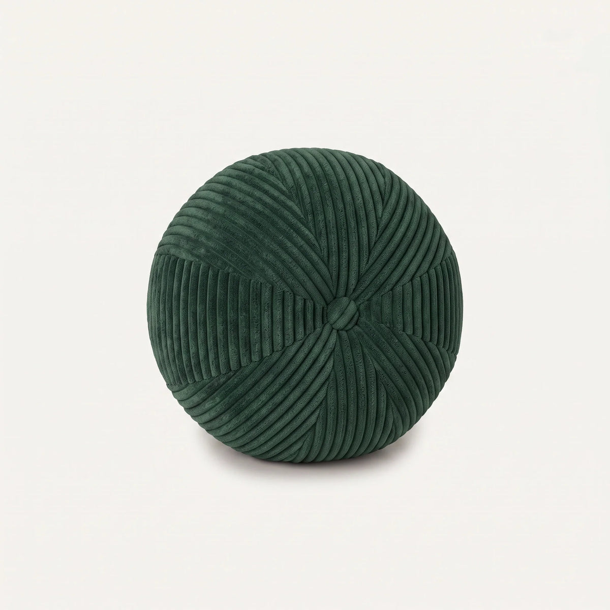 Dekokissen Ball mit Knopf