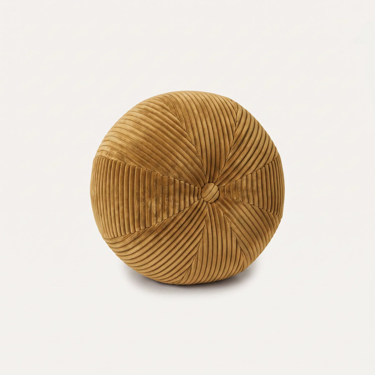 Dekokissen Ball mit Knopf
