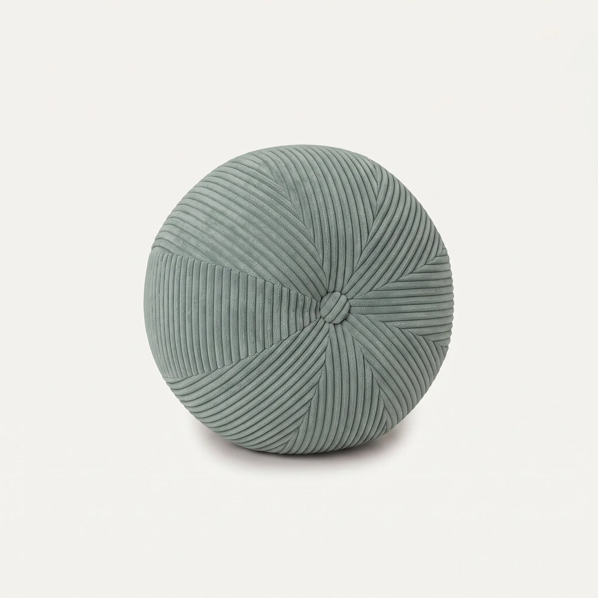 Dekokissen Ball mit Knopf