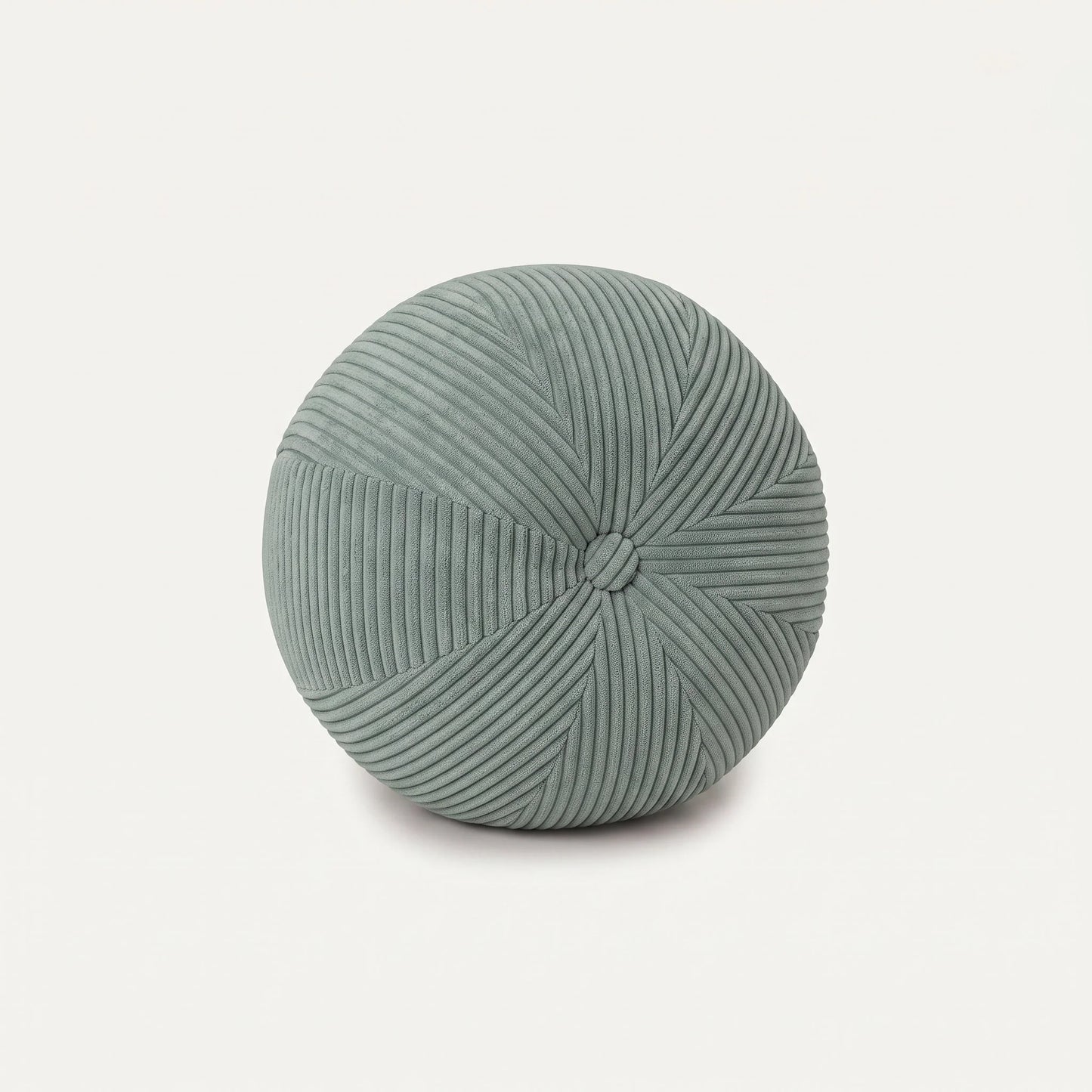 Dekokissen Ball mit Knopf