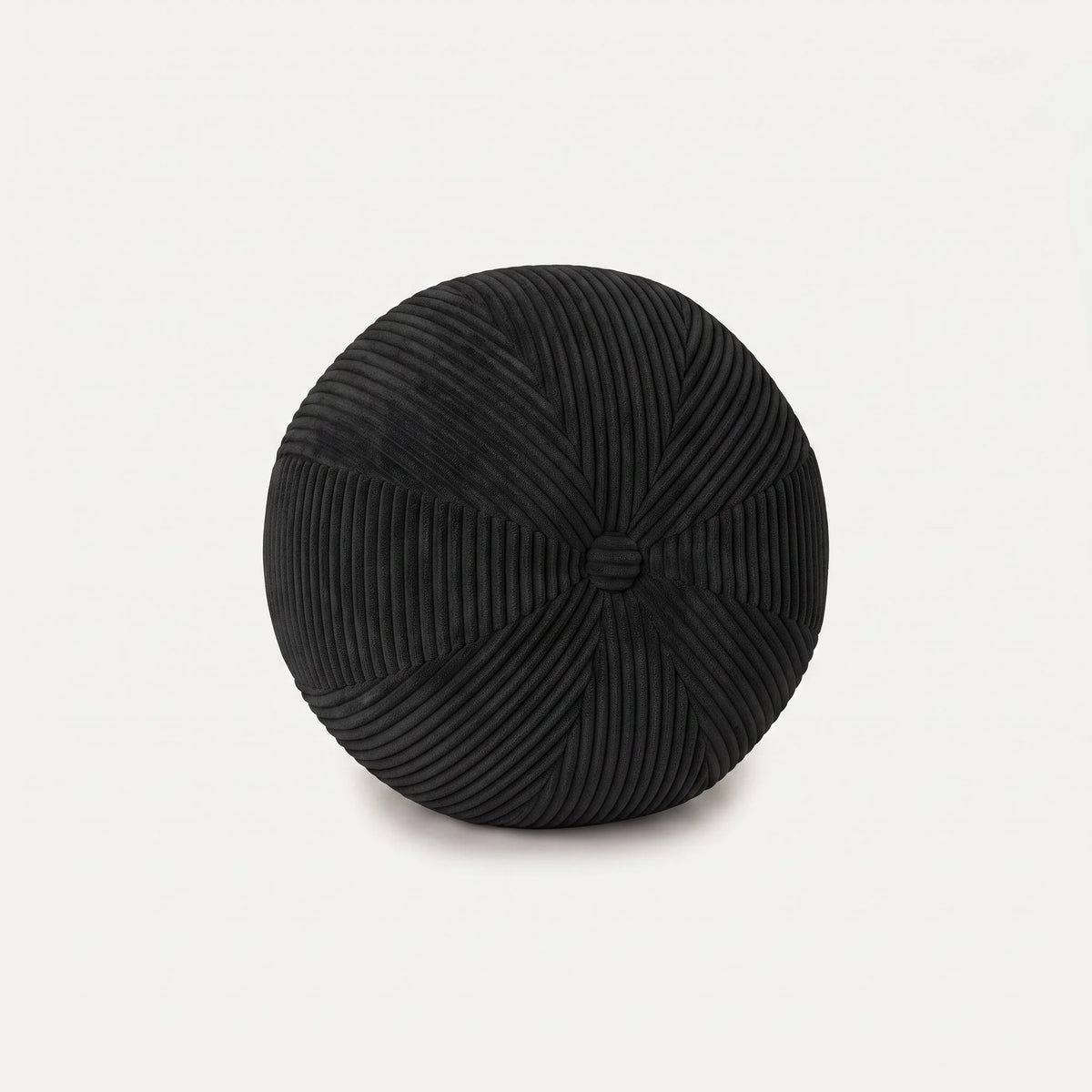 Dekokissen Ball mit Knopf