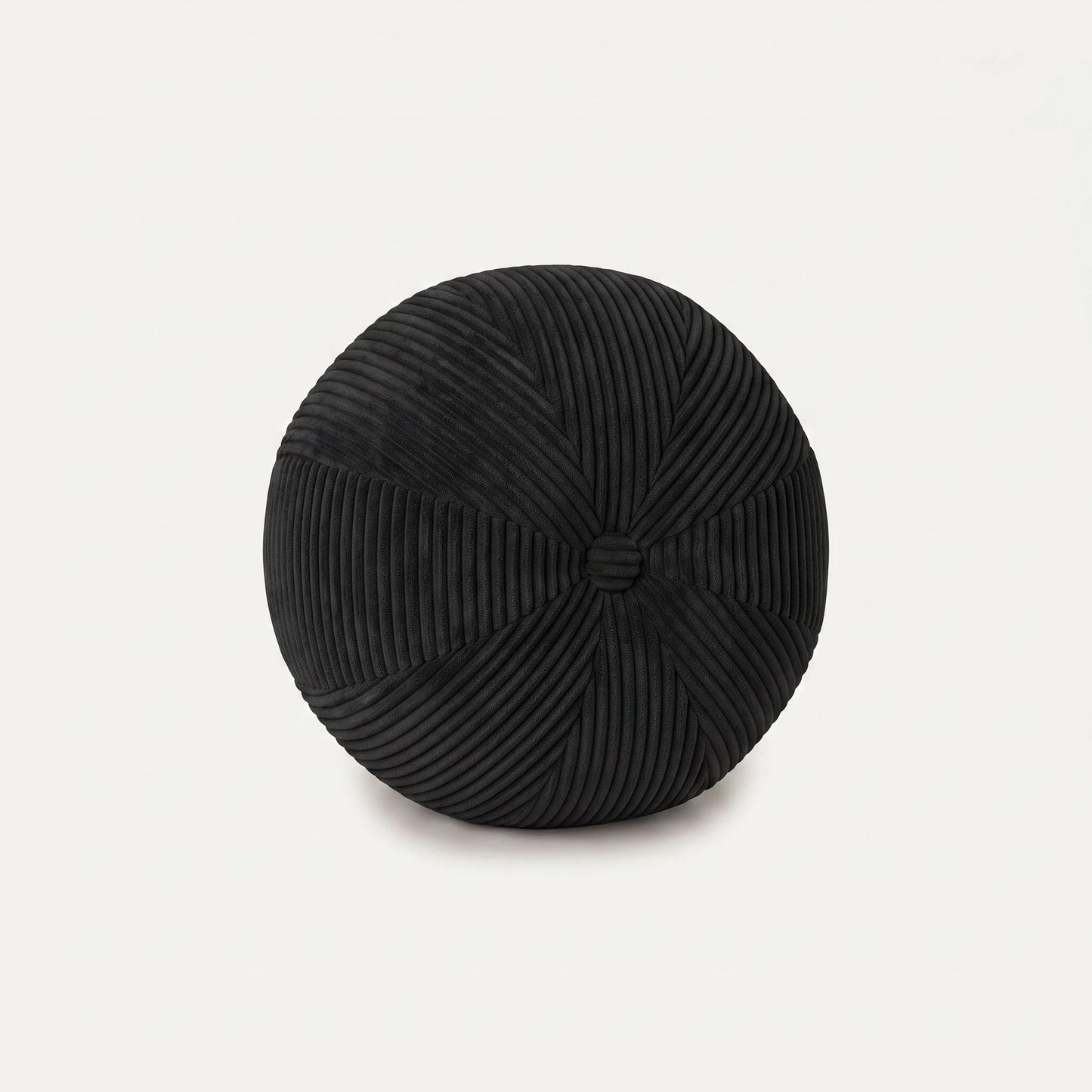 Dekokissen Ball mit Knopf