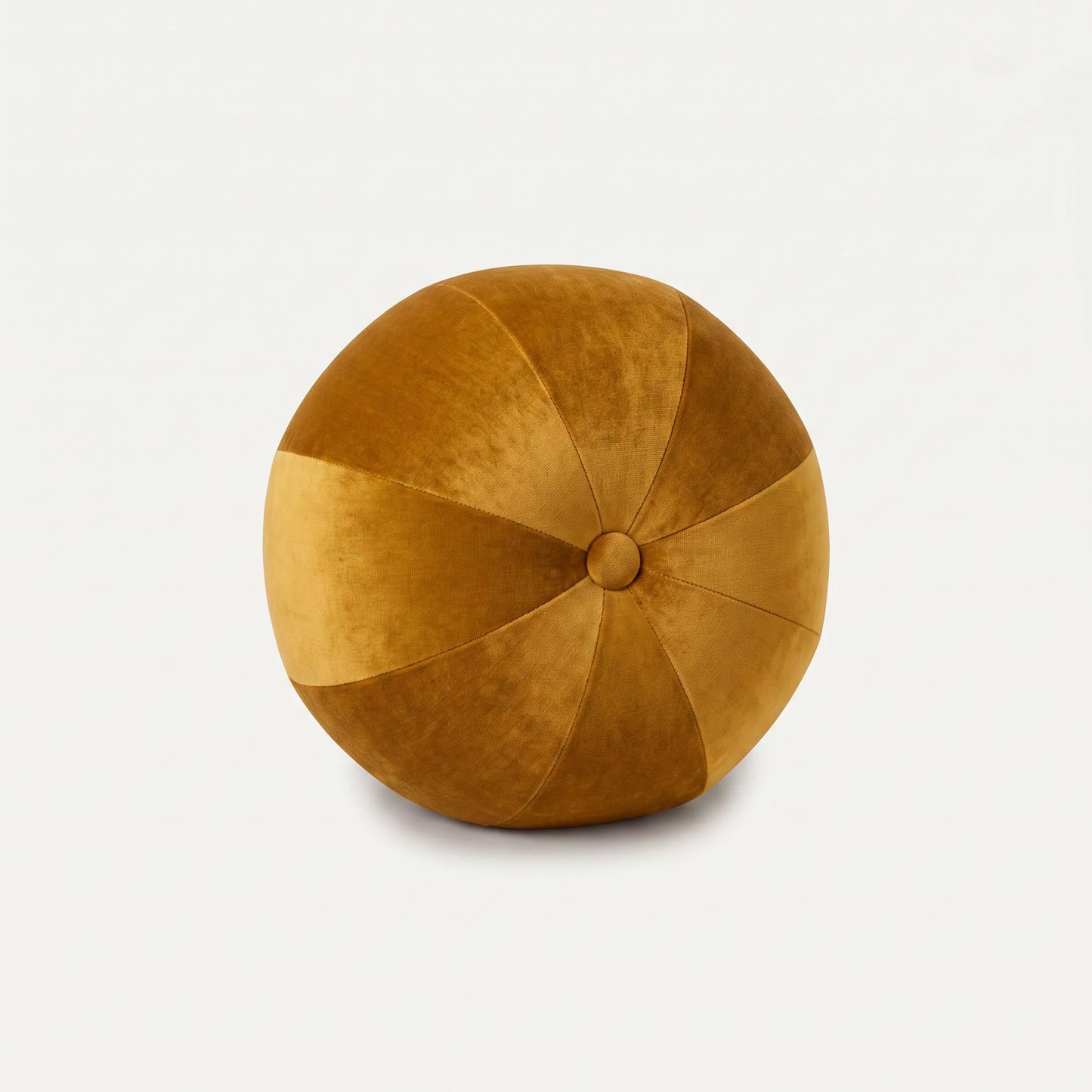 Dekokissen Ball mit Knopf