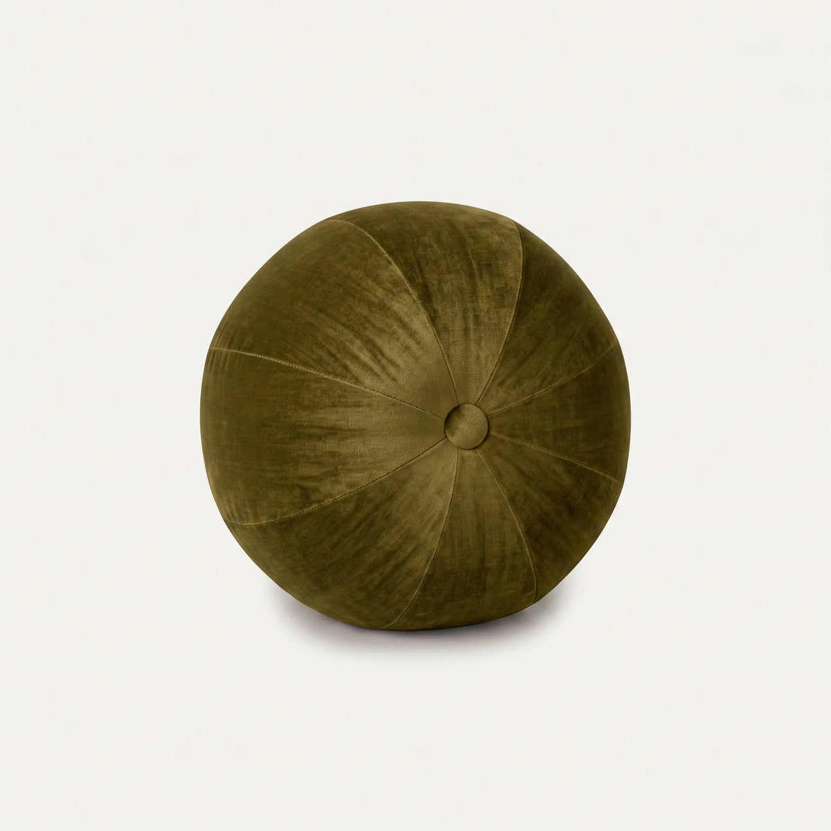 Dekokissen Ball mit Knopf