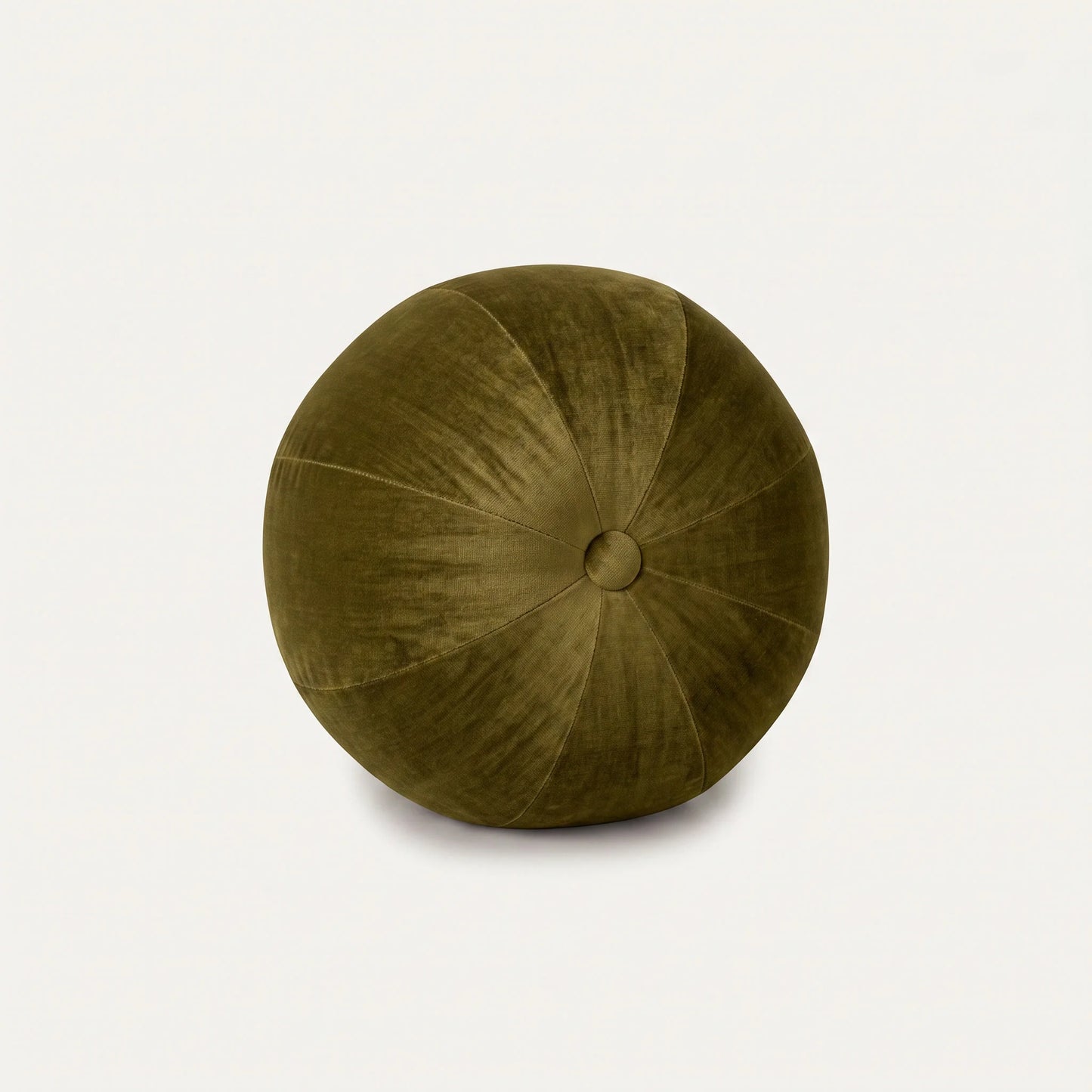 Dekokissen Ball mit Knopf