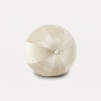 Dekokissen Ball mit Knopf