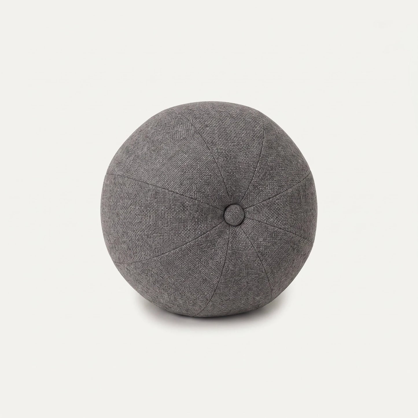 Dekokissen Ball mit Knopf