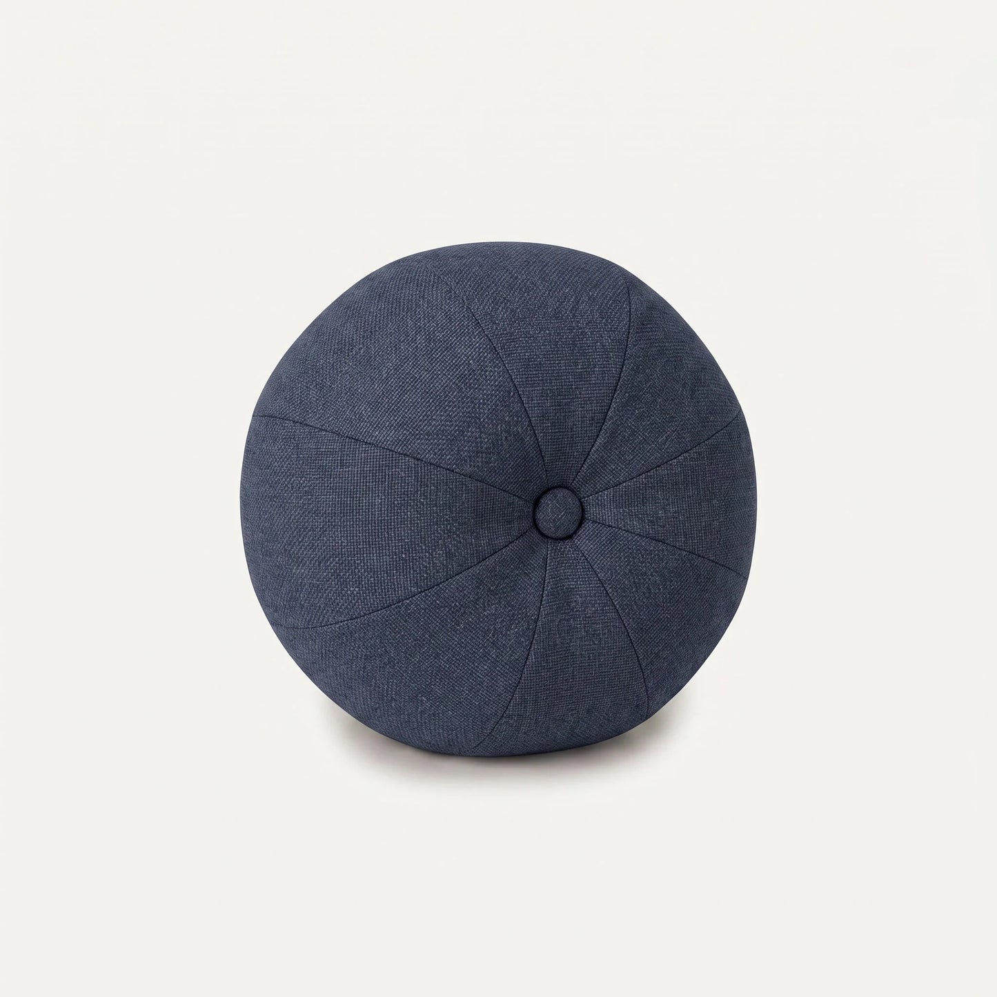 Dekokissen Ball mit Knopf