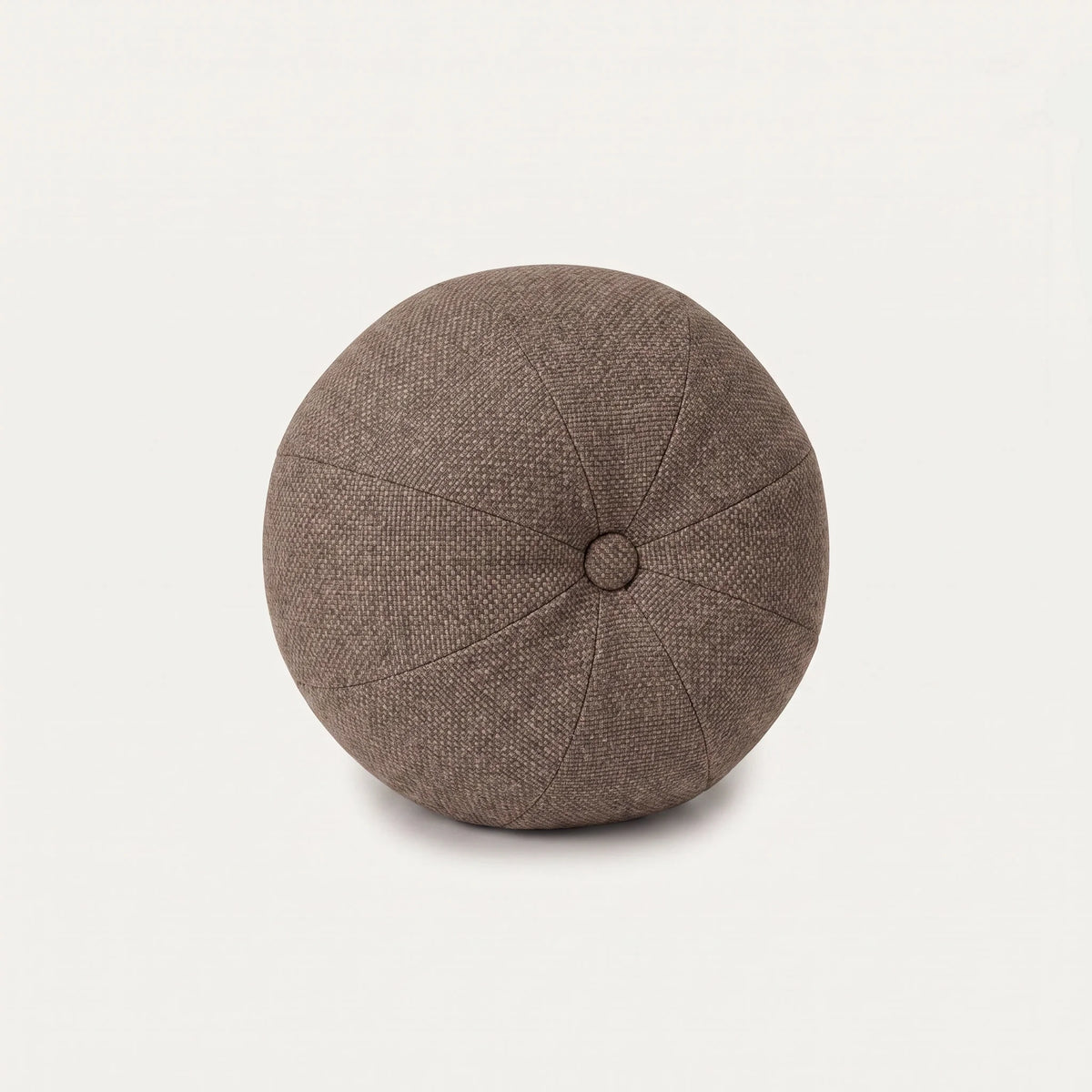 Dekokissen Ball mit Knopf