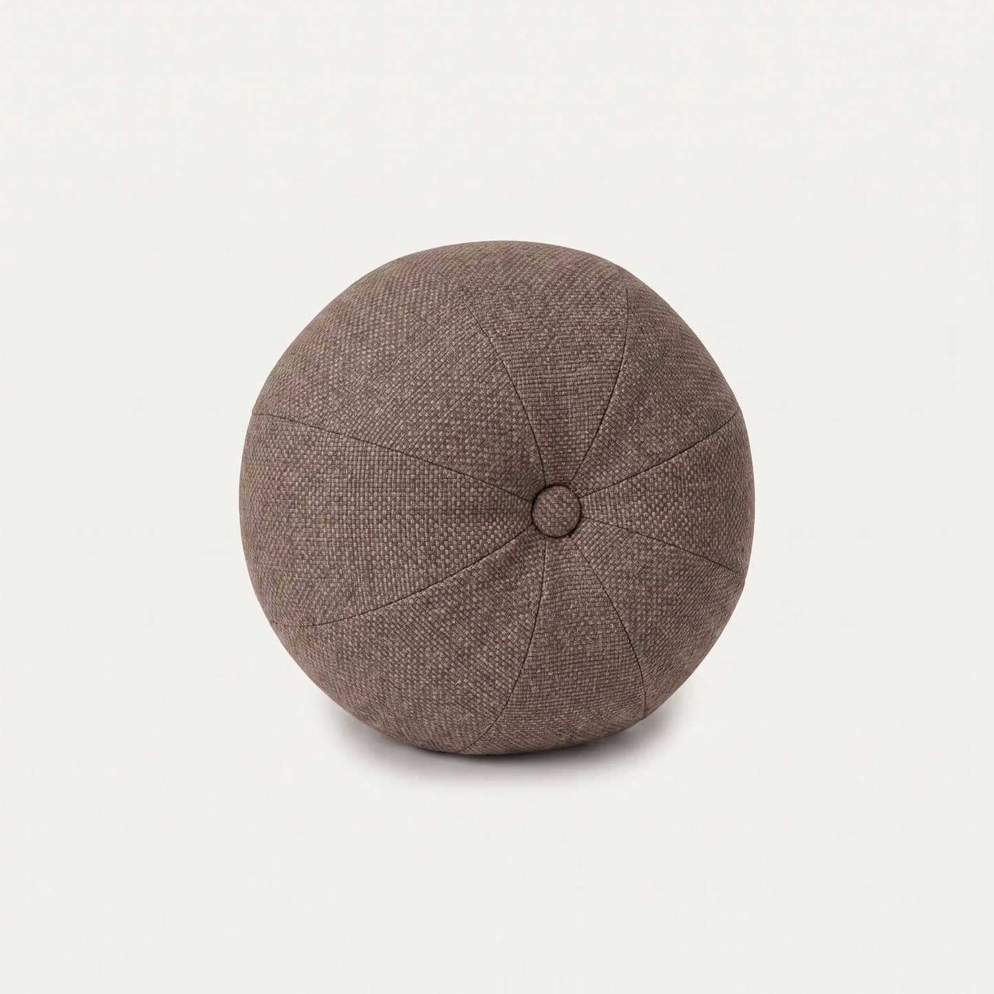 Dekokissen Ball mit Knopf