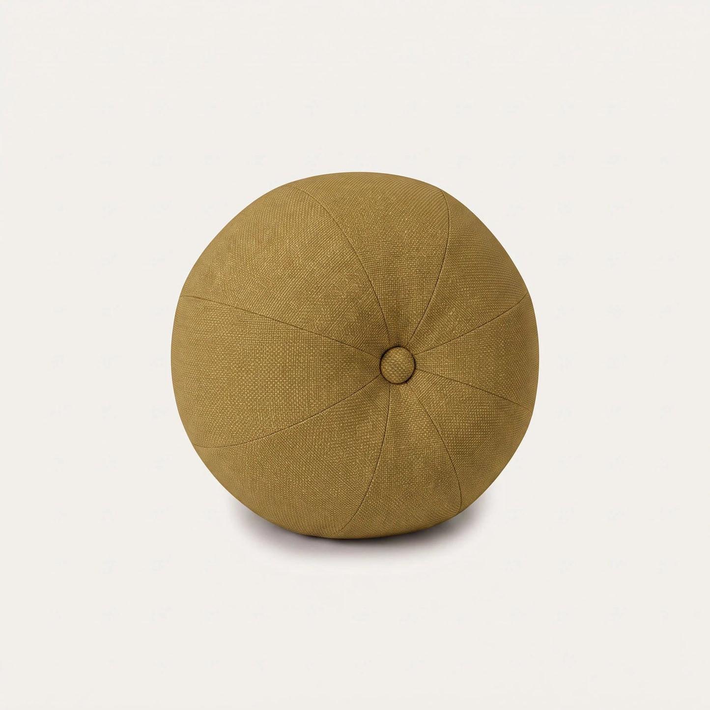 Dekokissen Ball mit Knopf