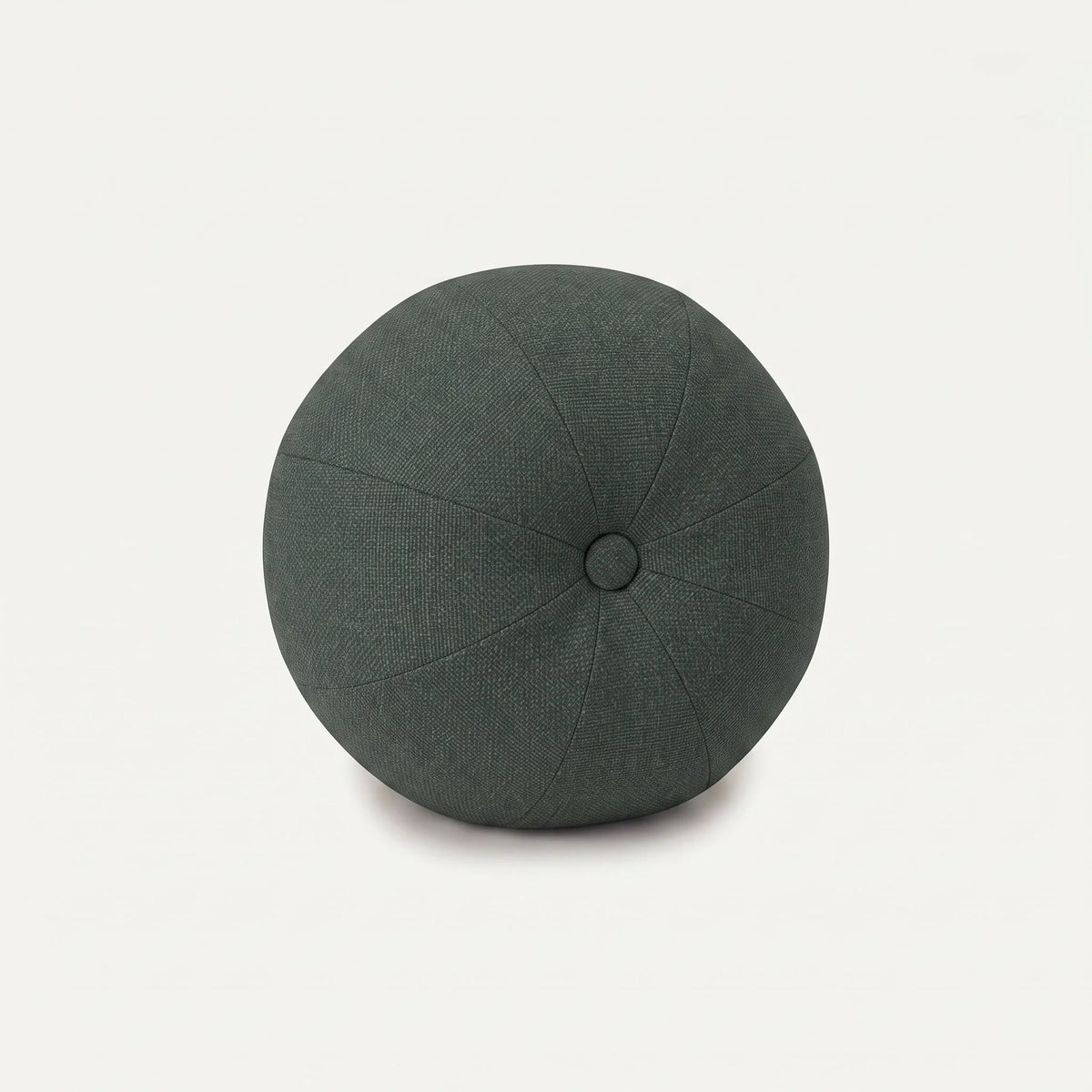 Dekokissen Ball mit Knopf