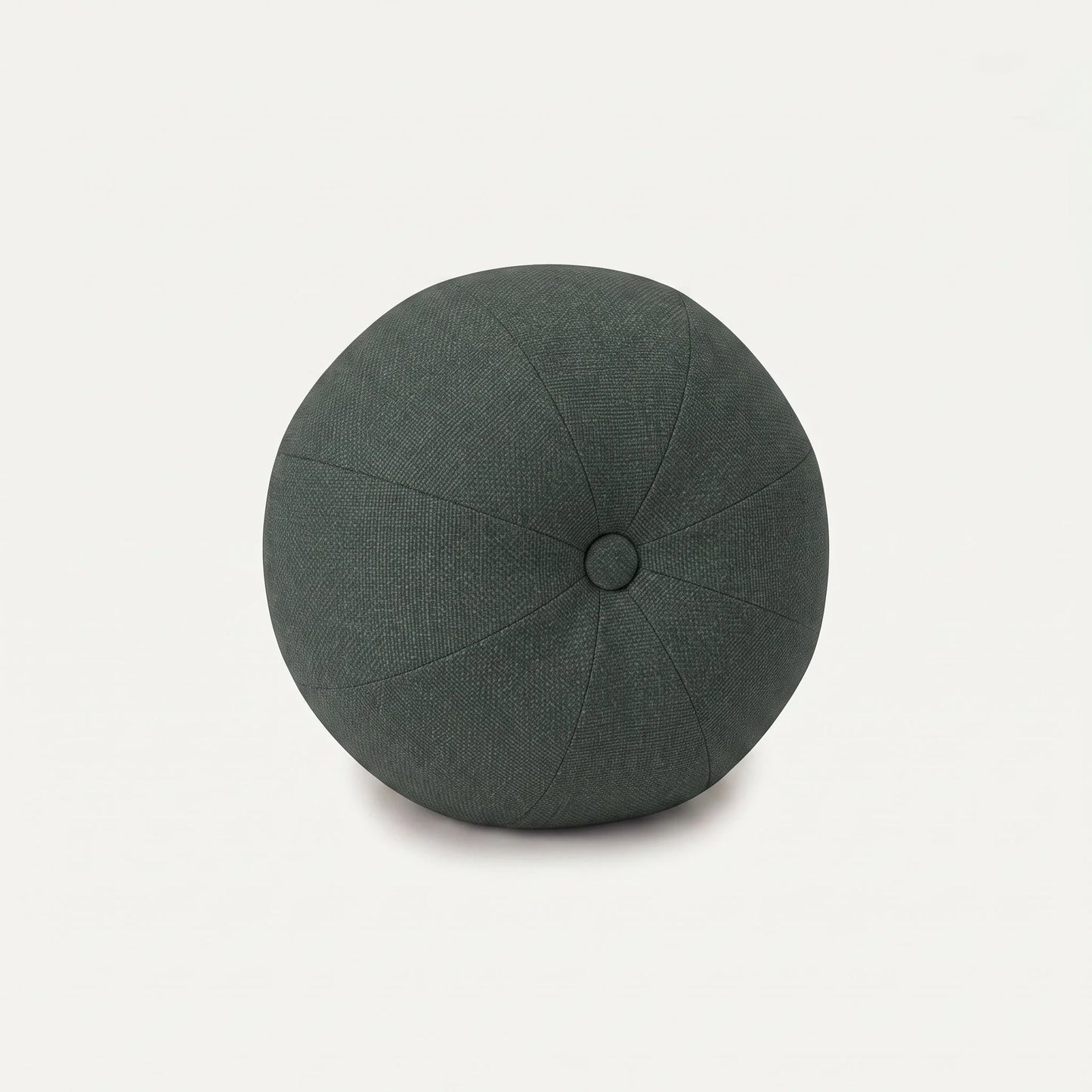 Dekokissen Ball mit Knopf