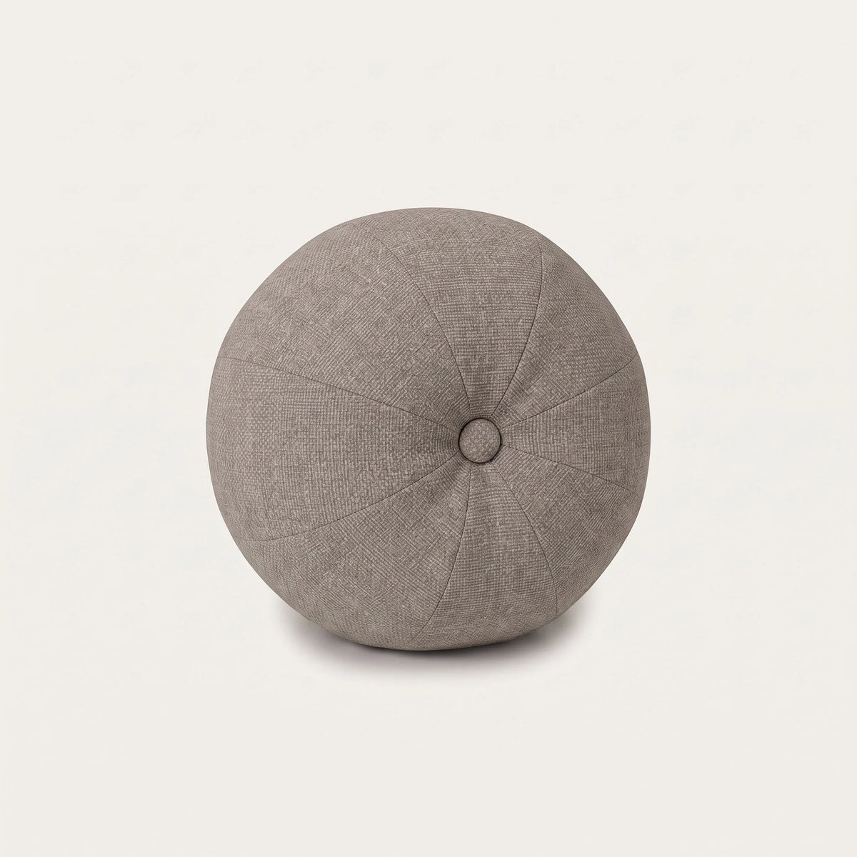 Dekokissen Ball mit Knopf