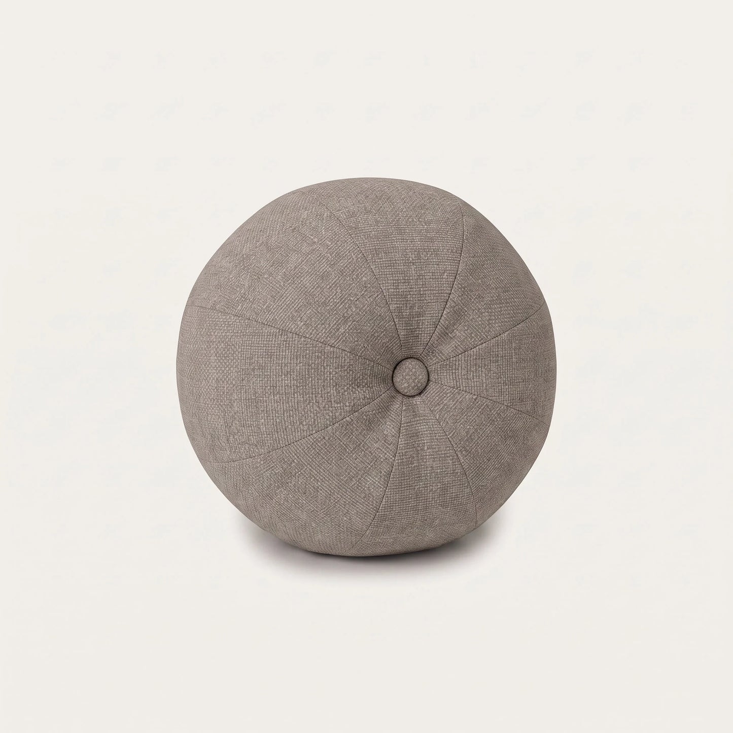 Dekokissen Ball mit Knopf