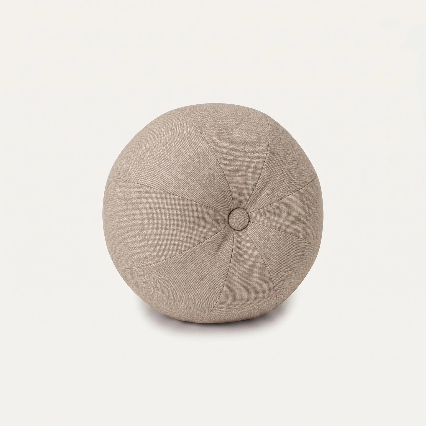 Dekokissen Ball mit Knopf