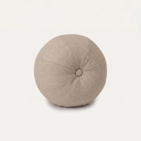 Dekokissen Ball mit Knopf