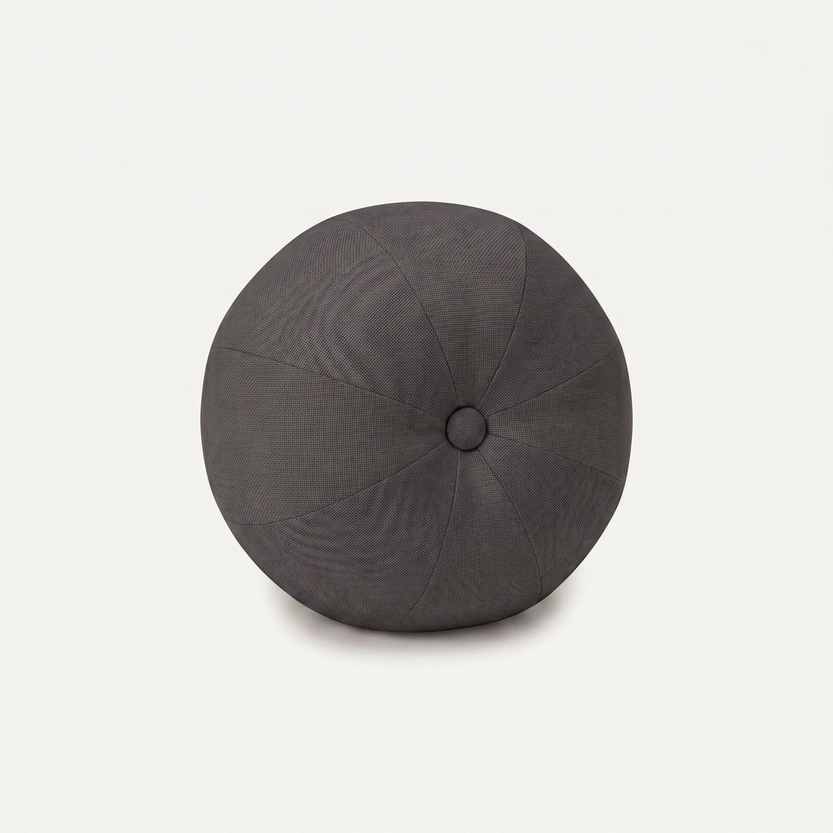 Dekokissen Ball mit Knopf