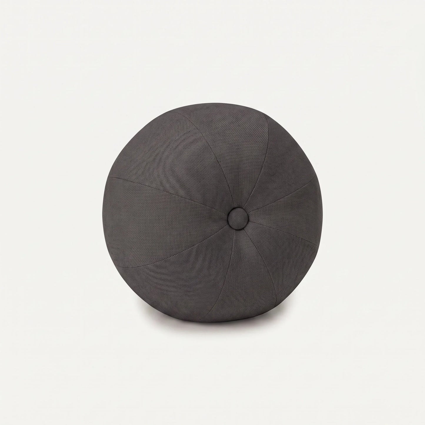 Dekokissen Ball mit Knopf